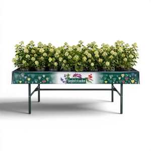 PVC Tischbanner - Begleitstauden